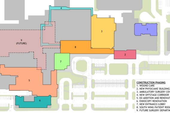 West Jefferson Medical Center Strategic Masterplan Renovations